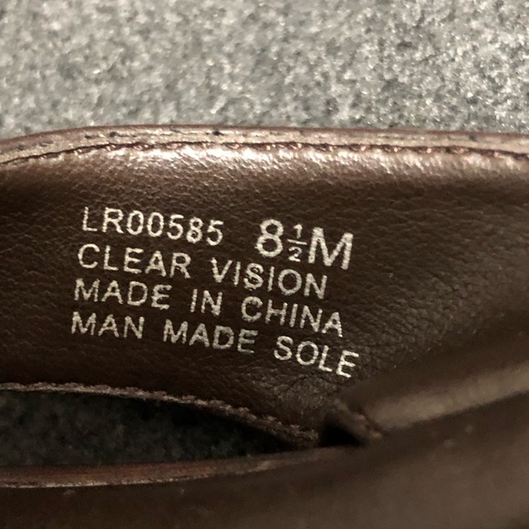 Reaction Kenneth Cole Womens Clear Vision Brown Toe Loop Wedge Sandals Size 8.5 - Picture 8 of 9